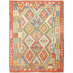 Kilim 183x243 Cm Kilim Afghanistan Hand-carded Wool