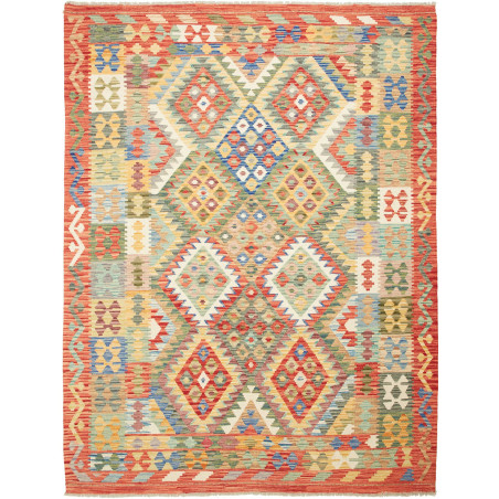 Kilim 183x243 Cm Kilim Afghanistan Hand-carded Wool
