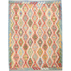 Kilim 181x237 Cm Kilim Afghanistan Hand-carded Wool (warp: