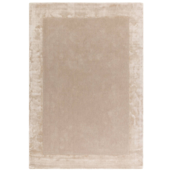 Tappeto Ascot geometrico beige e tortora 120x170