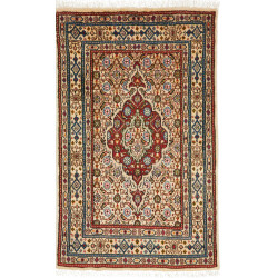 Moud 55x90 Cm Moud, Persia, Hand-carded Wool (warp: Cotton),