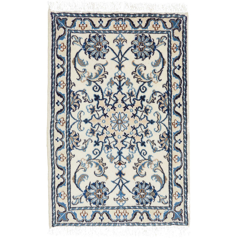 Nain Kashmar 60x90 Cm Nain Kashmar Persia Wool And Silk