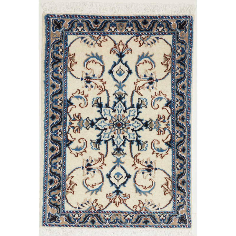 Nain Kashmar 60x90 Cm Nain Kashmar, Persia, Hand-carded Wool