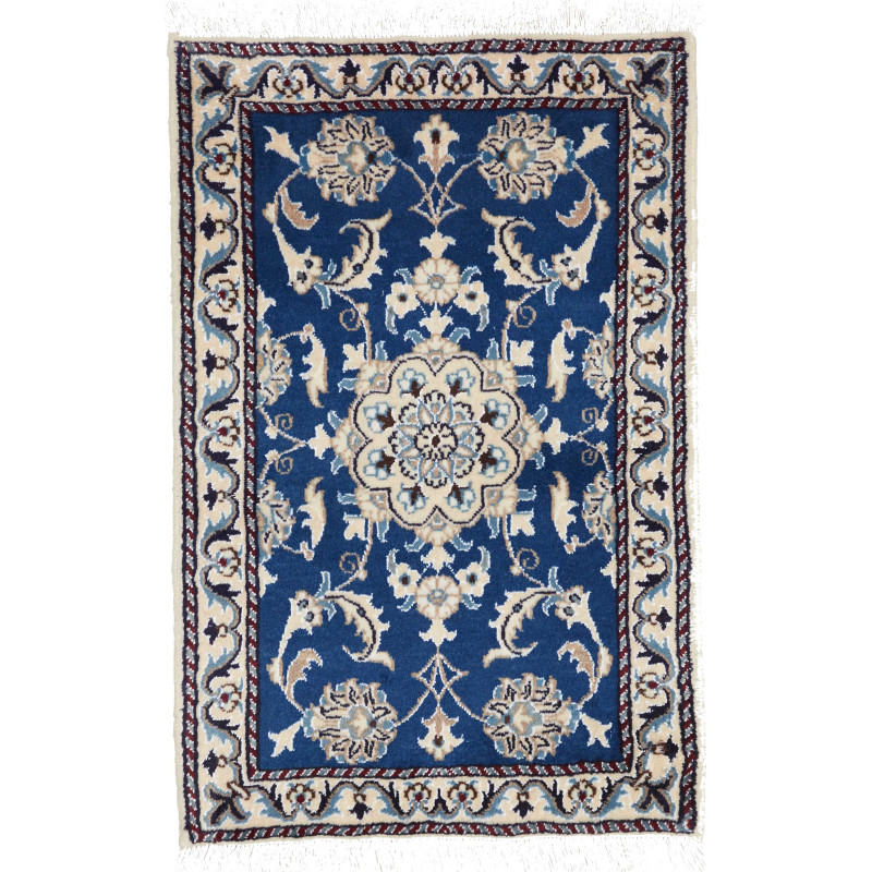Nain Kashmar 60x90 Cm Nain Kashmar, Persia, Hand-carded Wool