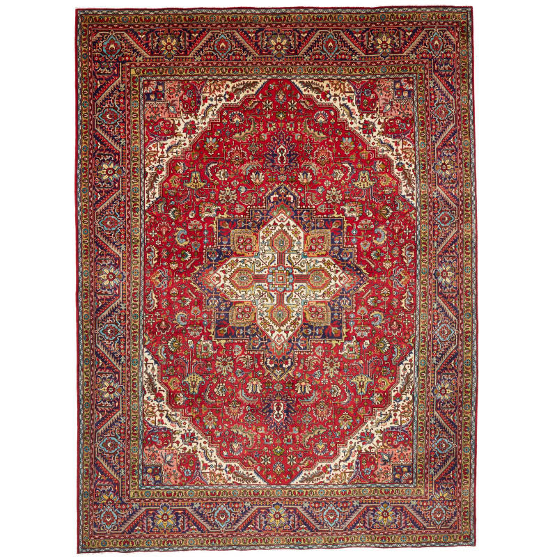 Tabriz 250x338 Cm Tabriz Persia Hand-carded Wool Cotton