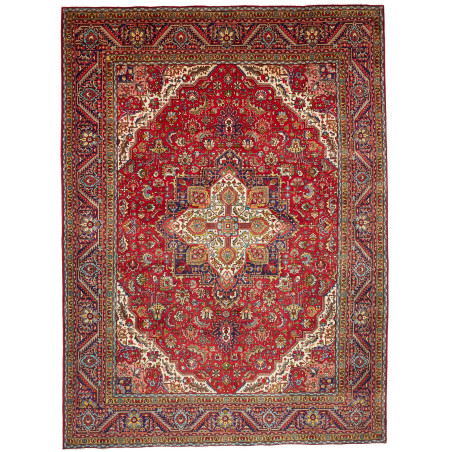 Tabriz 250x338 Cm Tabriz Persia Hand-carded Wool Cotton