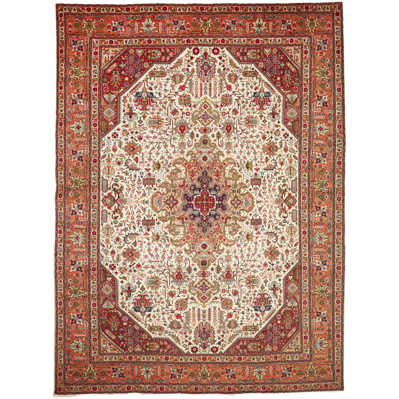 Tabriz 245x330 Cm Tabriz Persia Hand-carded Wool Cotton