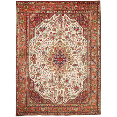 Tabriz 245x330 Cm Tabriz Persia Hand-carded Wool Cotton