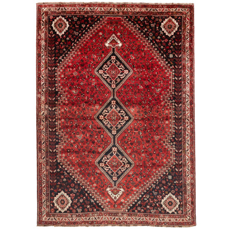 Shiraz 230x323 Cm Shiraz, Persia, Hand-carded Wool (warp: