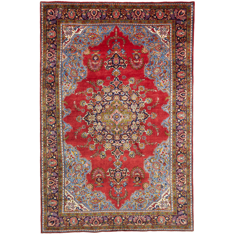 Sarough 220x338 Cm Sarough Persia Hand-carded Wool (warp: