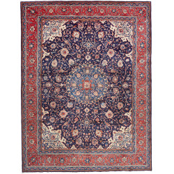 Sarough 300x395 Cm Sarough, Persia, Hand-carded Wool (warp: