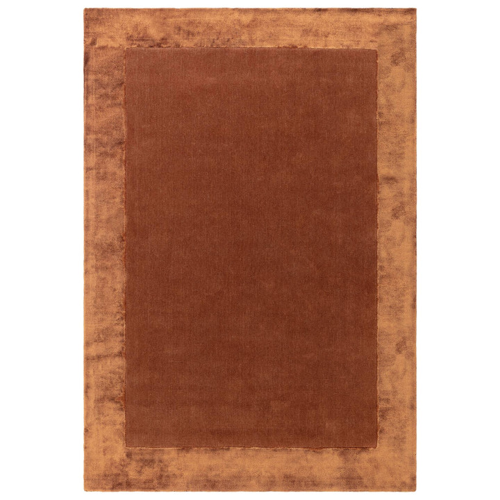 Rug Ascot geometric copper orange 120x170 cm