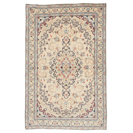 Kashan Fine 96x148 Cm Kashan Fine, Persia, Hand-carded Wool
