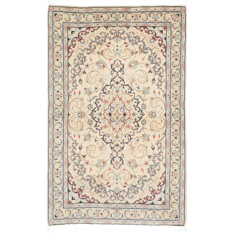 Kashan Fine 96x150 Cm Kashan Fine, Persia, Hand-carded Wool