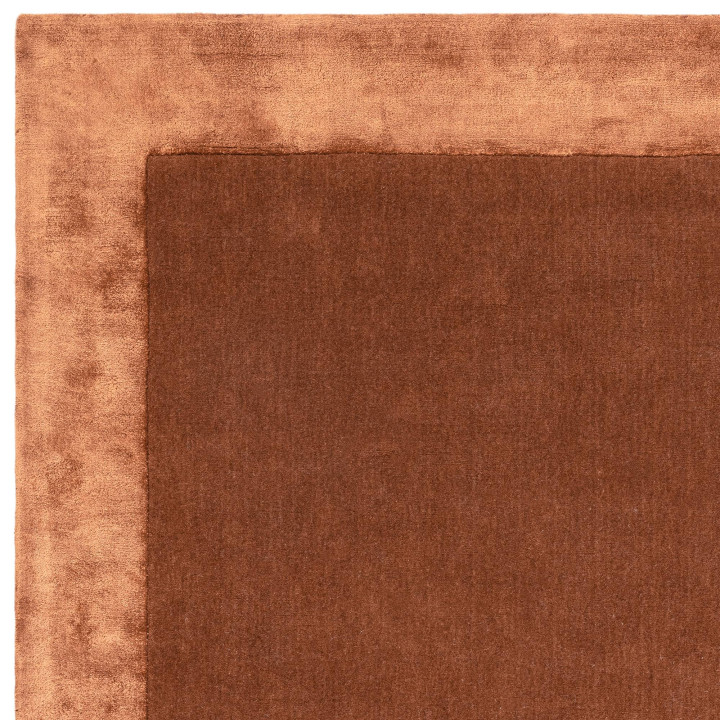 Rug Ascot geometric orange brick 160x230 cm