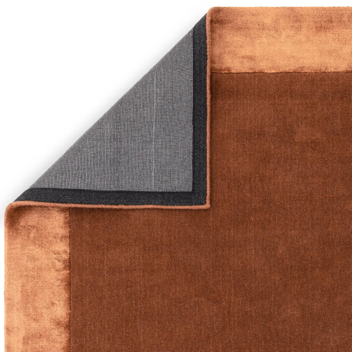Rug Ascot geometric orange brick 160x230 cm