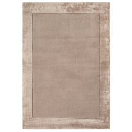 Tappeto Ascot geometrico beige e tortora 80x150