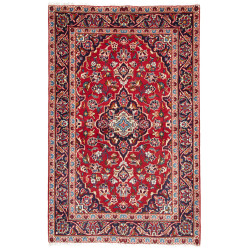 Kashan Fine 98x153 Cm Kashan Fine, Persia, Hand-carded Wool