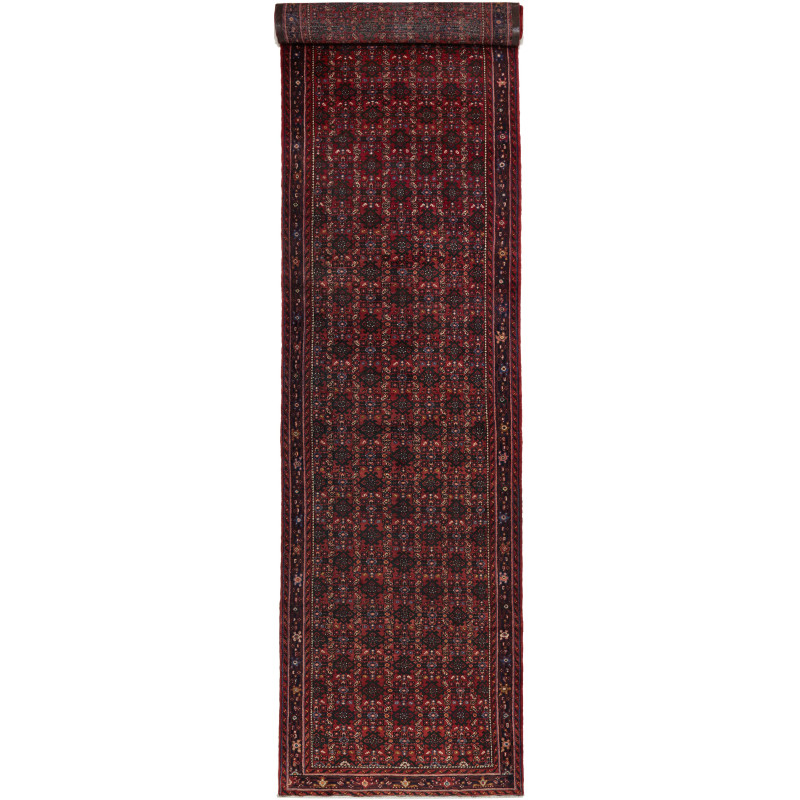 Hamadan 120x510 Cm Hamadan, Persia, Hand-carded Wool,