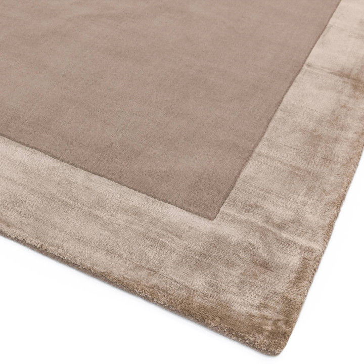 Rug Ascot geometric beige taupe 80x150 cm