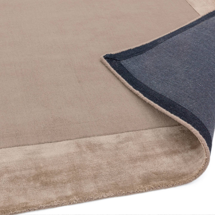 Tappeto Ascot geometrico beige e tortora 80x150