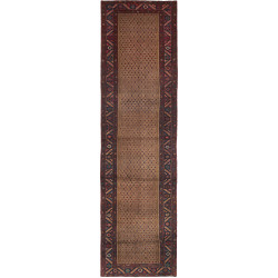 Hamadan 105x400 Cm Hamadan, Persia, Hand-carded Wool,