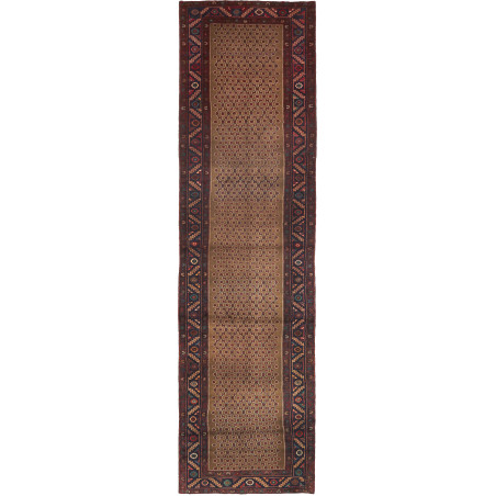 Hamadan 105x400 Cm Hamadan, Persia, Hand-carded Wool,
