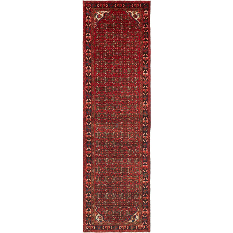 Hamadan 117x412 Cm Hamadan, Persia, Hand-carded Wool,