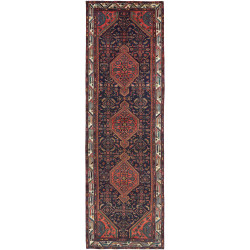 Hamadan 110x360 Cm Hamadan Persia Hand-spun Wool Cotton