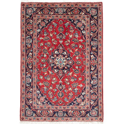 Kashan Fine 97x146 Cm Kashan Fine, Persia, Hand-carded Wool