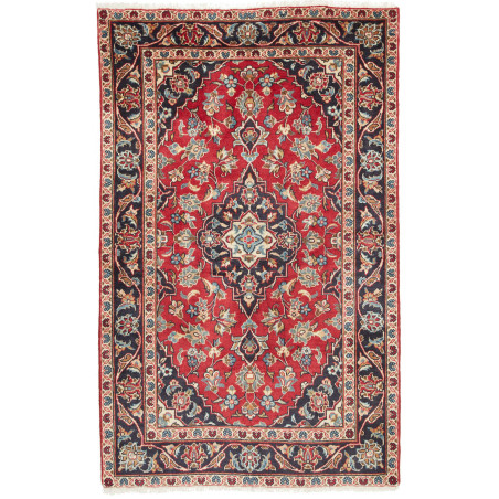 Kashan Fine 96x153 Cm Kashan Fine, Persia, Hand-spun Wool