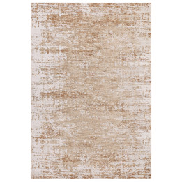 Tappeto Anders astratto beige écru e marrone chi