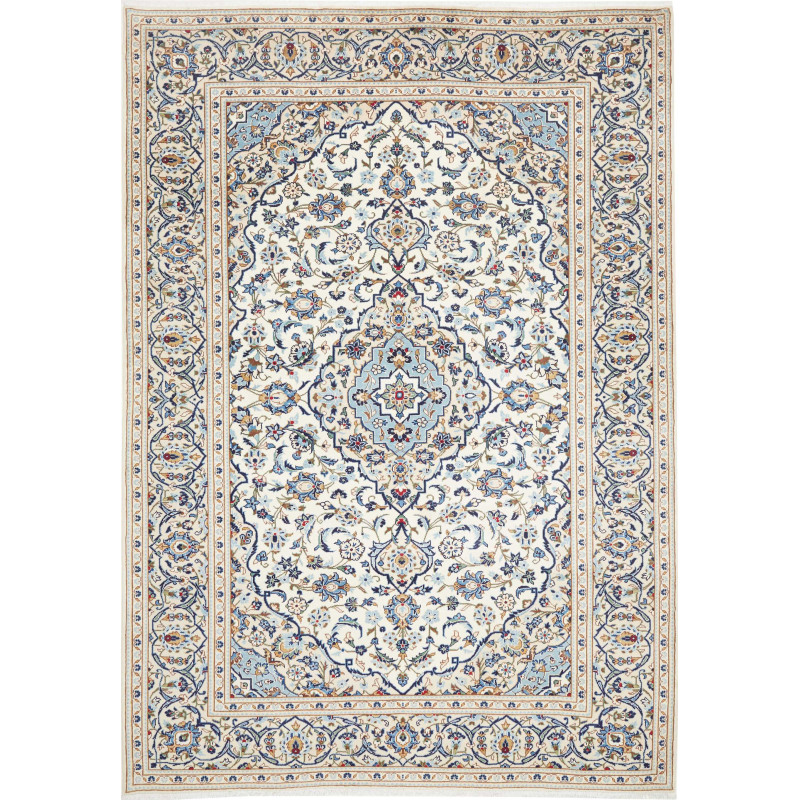 Kashan 200x295 Cm Kashan, Persia, Hand-carded Wool (warp: