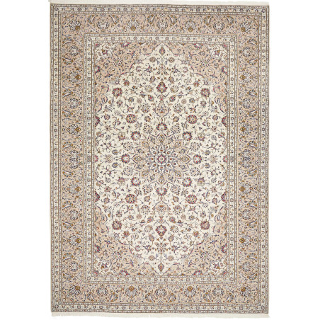 Kashan 240x345 Cm Kashan, Persia, Hand-carded Wool (cotton
