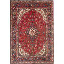 Tabriz 200x290 Cm Tabriz, Persia, Hand-carded Wool (warp: