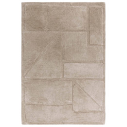 Tappeto Horizon geometrico beige e tortora 120x1