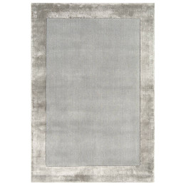 Rug Ascot geometric light grey silver grey 200x2