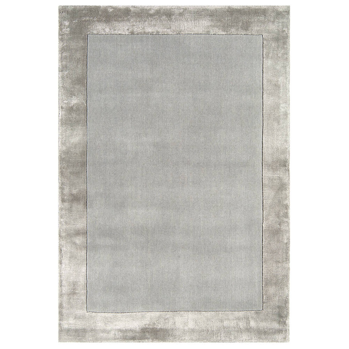 Tappeto Ascot geometrico grigio chiaro e grigio