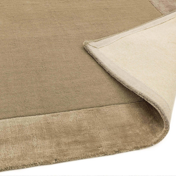 Rug Ascot geometric beige taupe 80x150 cm