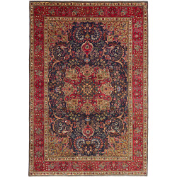 Tabriz 205x300 Cm Tabriz Persia Hand-carded Wool (cotton