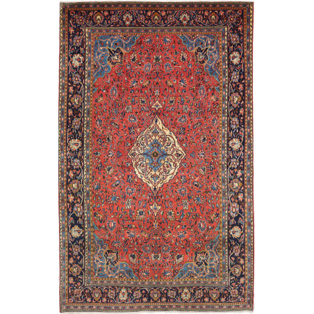 Sarough 198x315 Cm Sarough, Persia, Hand-carded Wool (cotton