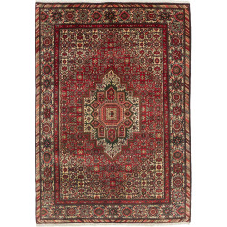 Zandjan 126x190 Cm Zandjan, Persia, Hand-carded Wool (warp: