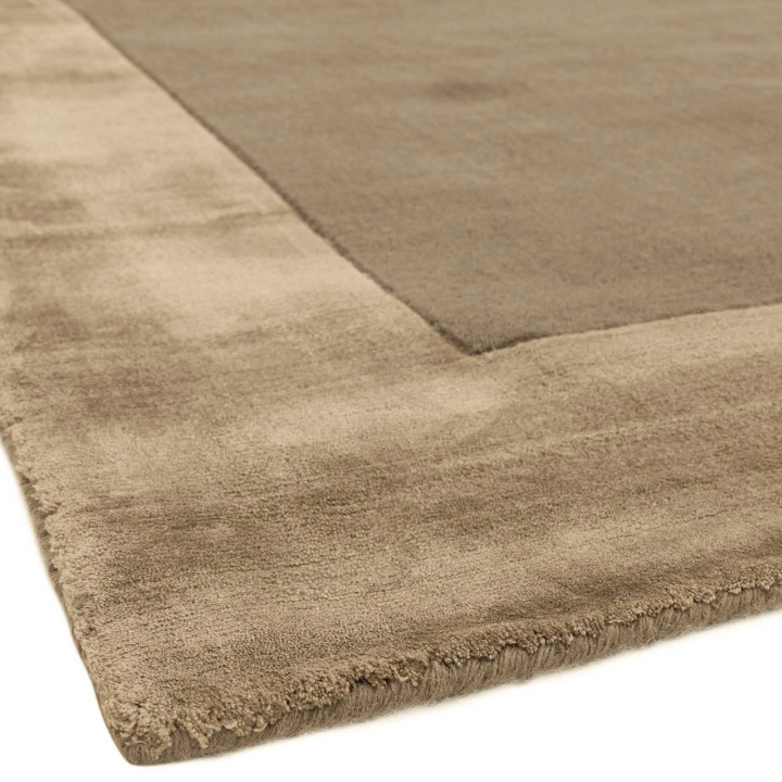 Rug Ascot geometric beige taupe 120x170 cm