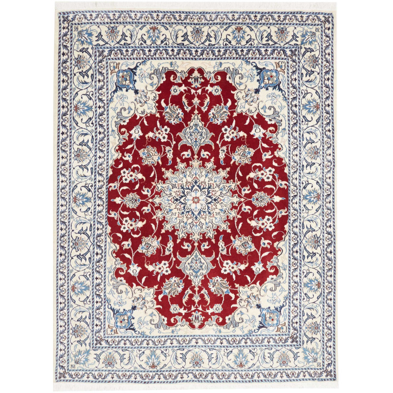 Nain Kashmar 148x200 Cm Nain Kashmar, Persia, Hand-carded