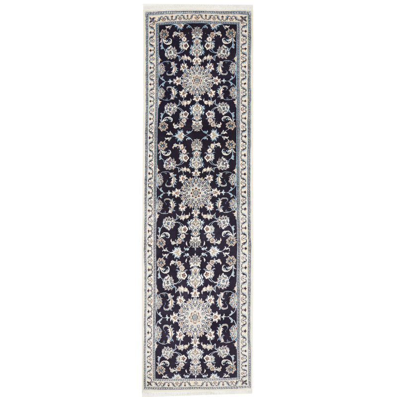 Nain Kashmar 80x290 Cm Nain Kashmar, Persia, Hand-carded