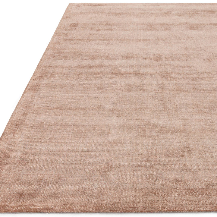 Rug Aston plain brown copper 160x230 cm