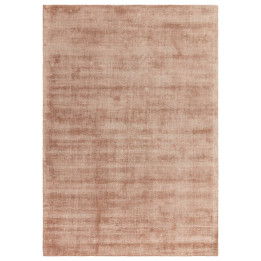 Tappeto Aston tinta unita marrone e rame 200x290