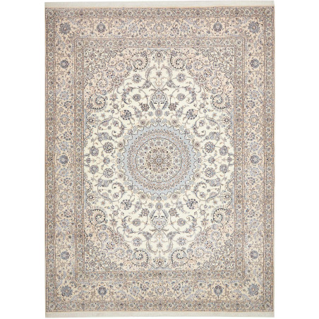 Nain 9la 303x423 Cm Nain 9la, Persia, Hand-carded Wool And