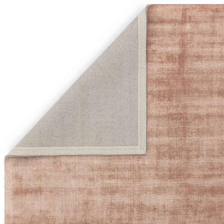 Rug Aston plain brown copper 200x290 cm