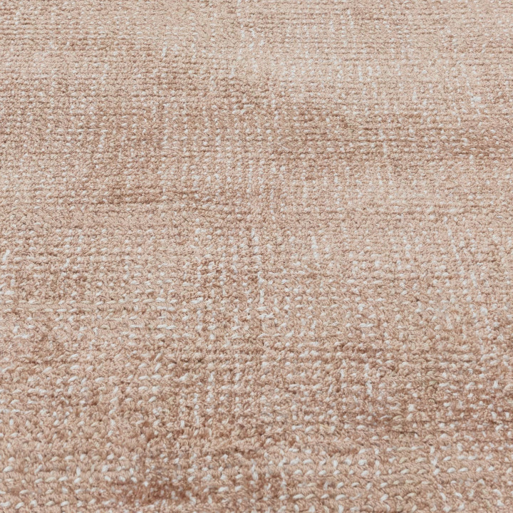 Rug Aston plain brown copper 200x290 cm